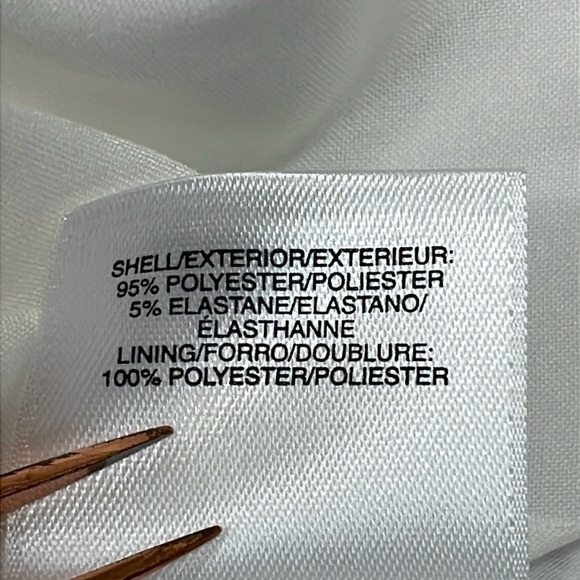 NWT Nine West Short Sleeve Cold Shoulder Crochet Lace Blouse L - Picture 12 of 15